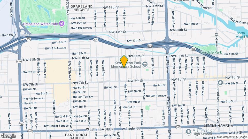 880 NW 31st Ave Map and Location Details