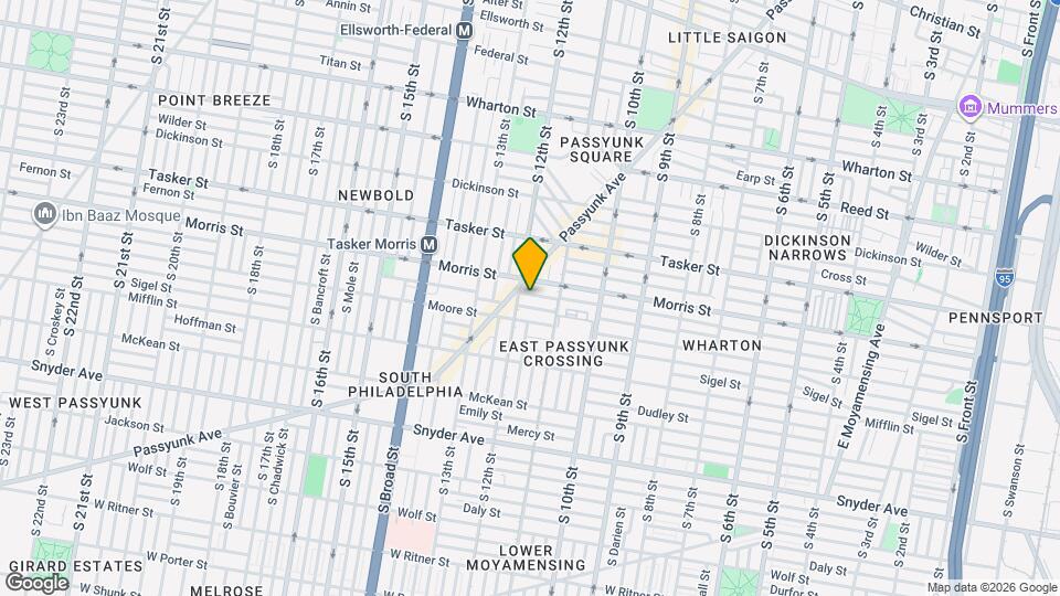 1130 Watkins St Map and Location Details