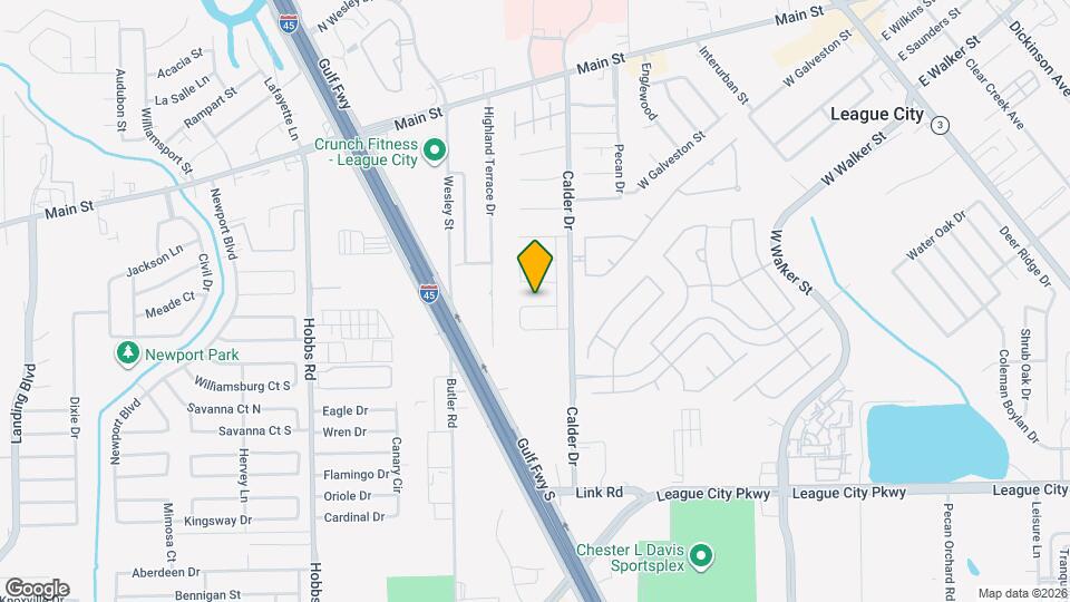 1114 N Nottingham Map and Location Details