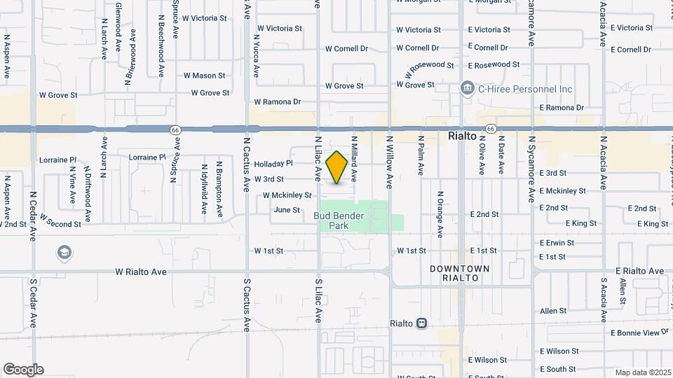 427 W 3rd St Map and Location Details