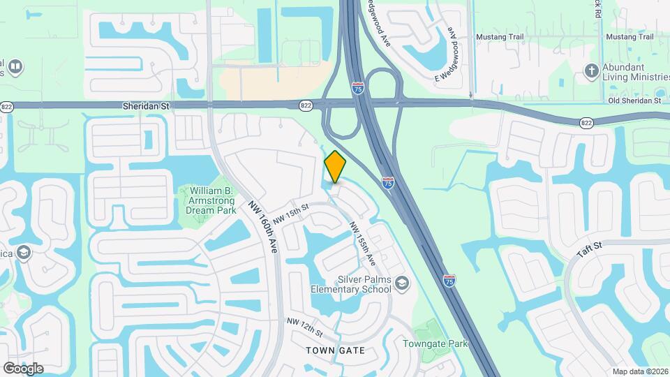 15363 NW 14th Rd Map and Location Details