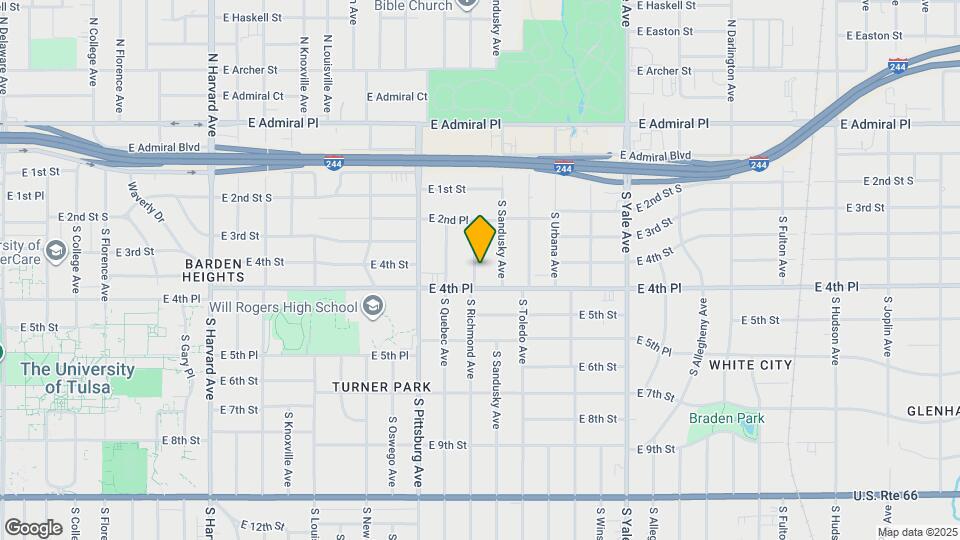 249 S Richmond Ave Map and Location Details