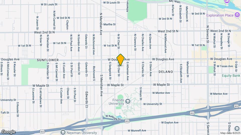 132 S St Clair St Map and Location Details