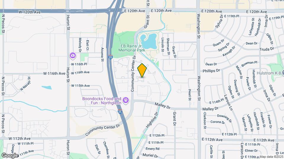 11548 Community Center Dr Map and Location Details