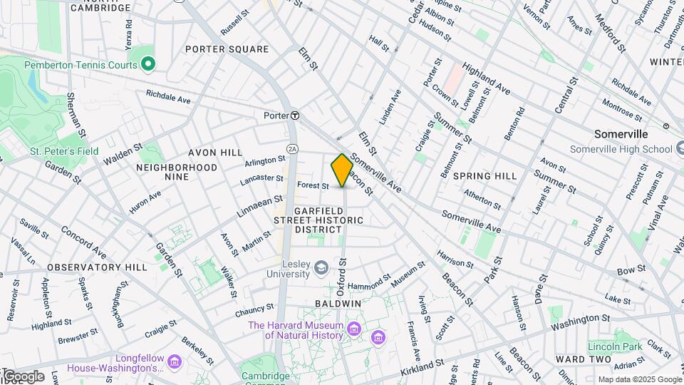22 Forest St, Unit 3 Map and Location Details