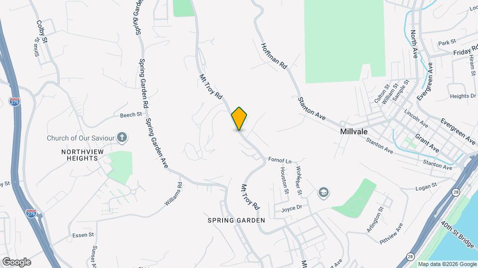 3059 Mt Troy Rd Map and Location Details