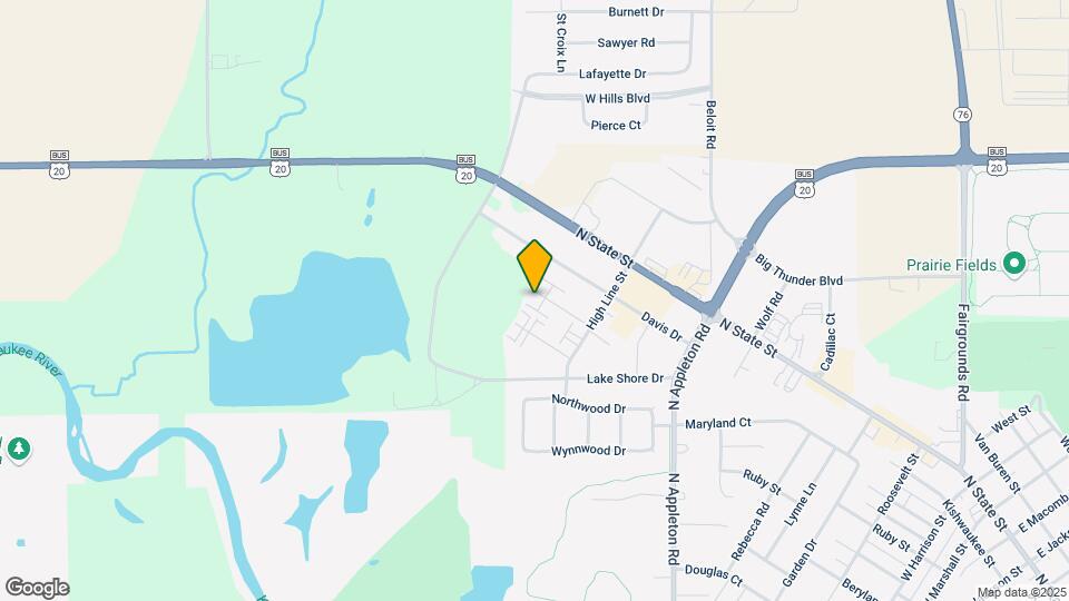 2109 Tobyne Dr Map and Location Details