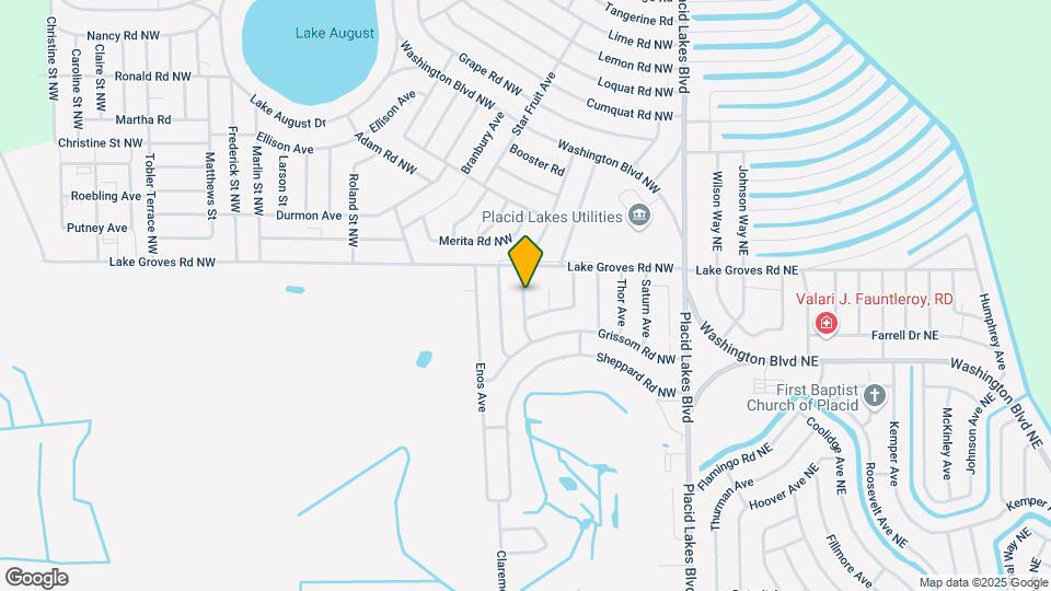 542 Vanguard Ave NW Map and Location Details