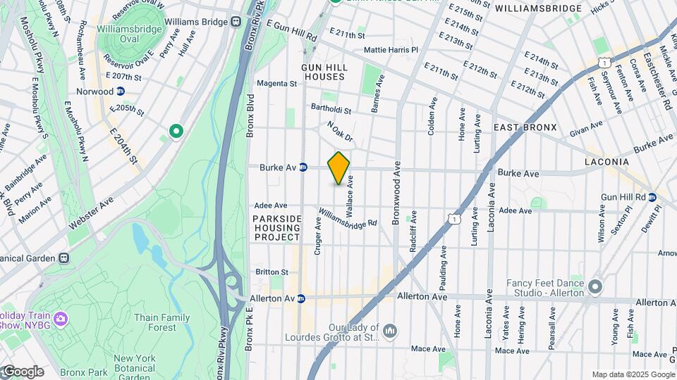 3022 Holland Ave Map and Location Details