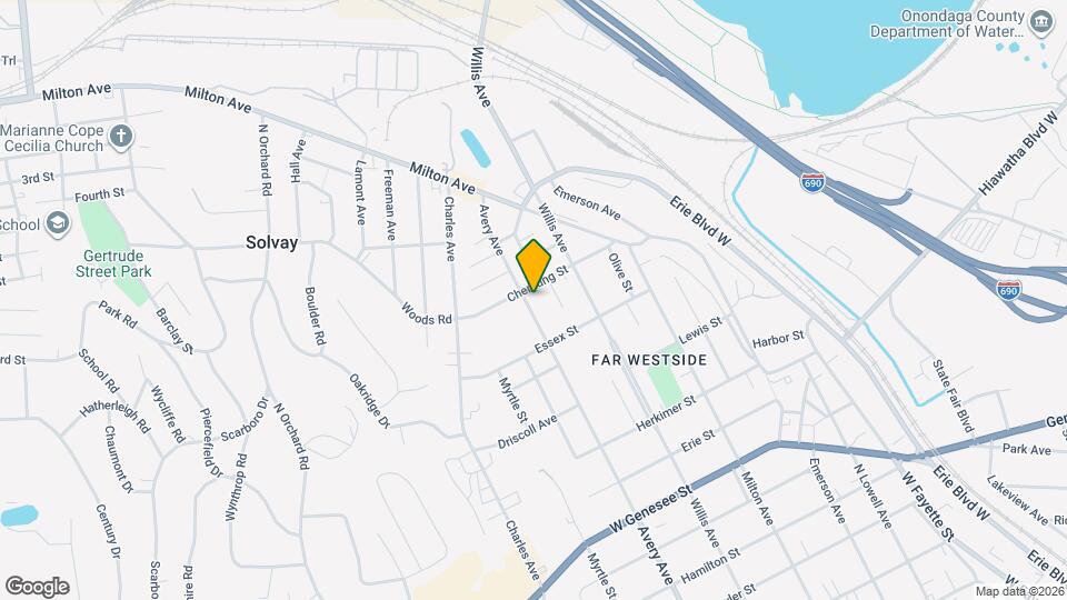 1022 Avery Ave Map and Location Details