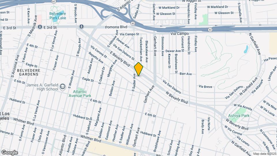 5613 Via Corona St Map and Location Details