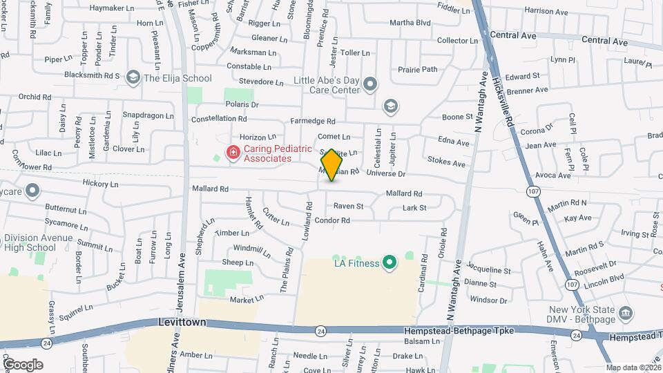 3527 Mallard Rd Map and Location Details