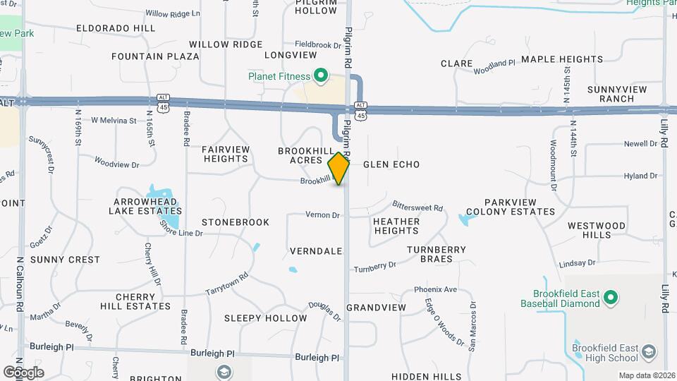 3745 Pilgrim Rd Mapa y Detalles de la Ubicación