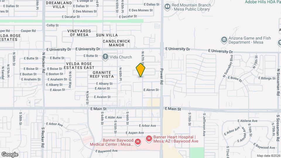 163 N Saffron Cir, Unit 1-1203 Map and Location Details