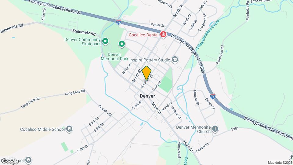 441 Walnut St Map and Location Details