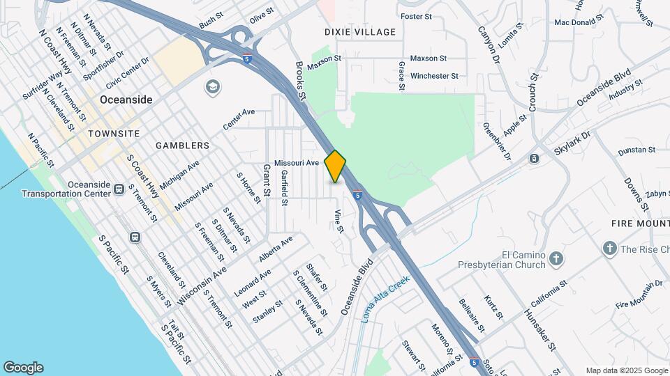 532 Vine St Map and Location Details