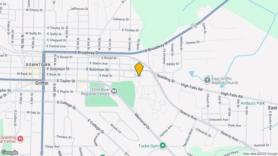 909 Cleveland St Map and Location Details