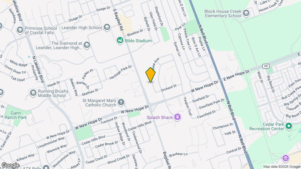 651 Columbine Ave Map and Location Details