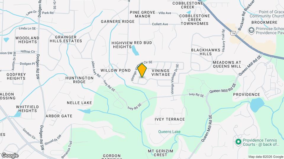 380 Vine Mountain Way Map and Location Details