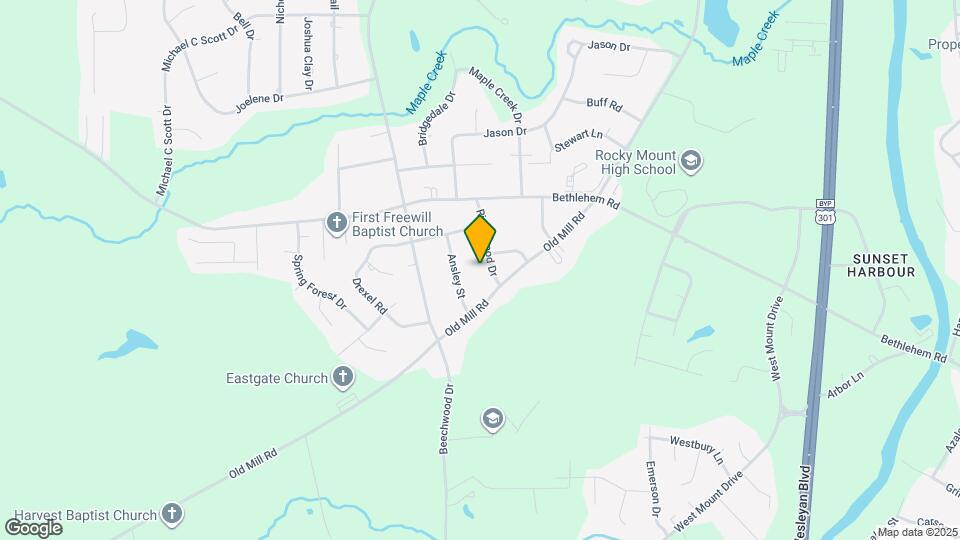 208 Ridgewood Dr Map and Location Details