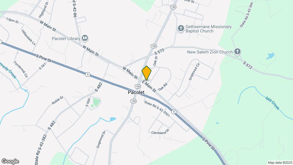 131 E Main St Map and Location Details