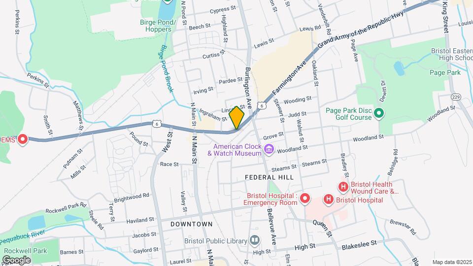 154 North St Map and Location Details