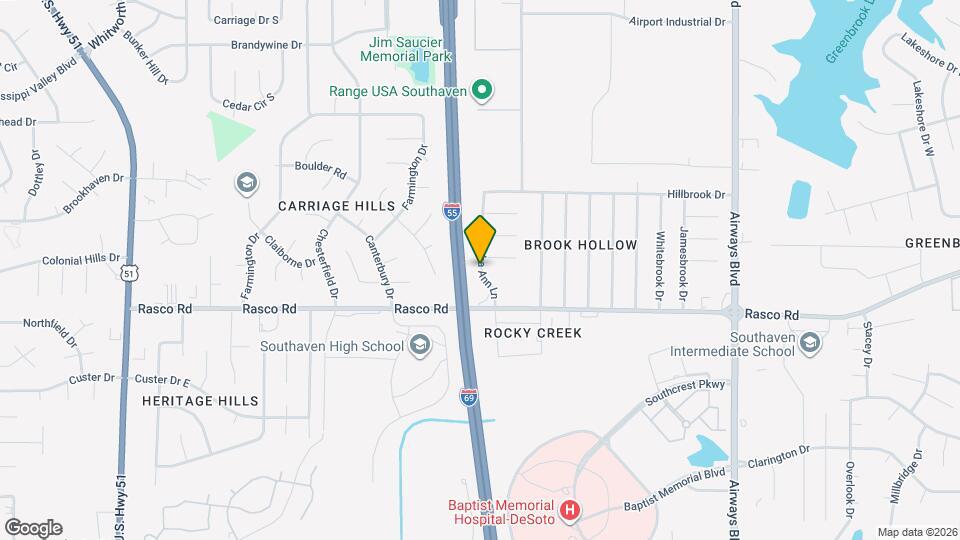 8095 Martha Ann Ln Map and Location Details