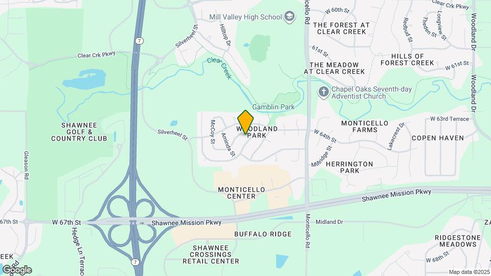 6426 Chouteau St Map and Location Details