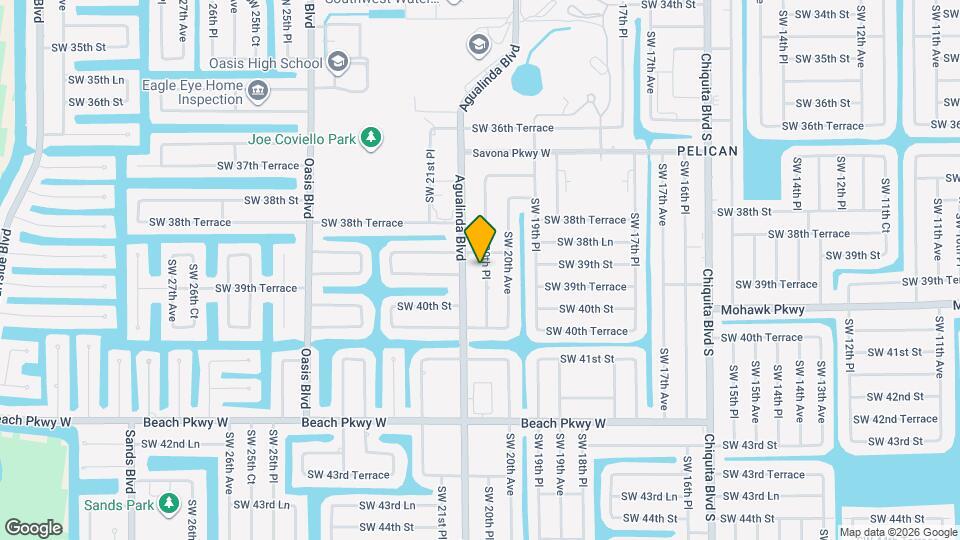 3912 SW 20th Pl Mapa y Detalles de la Ubicación