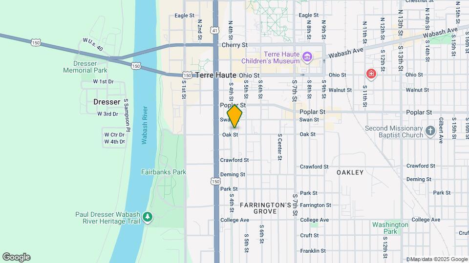 424 S 4th St Map and Location Details