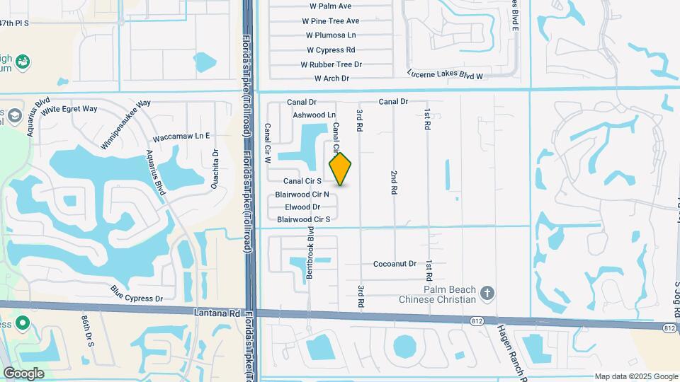 7758 Blairwood Cir N Map and Location Details