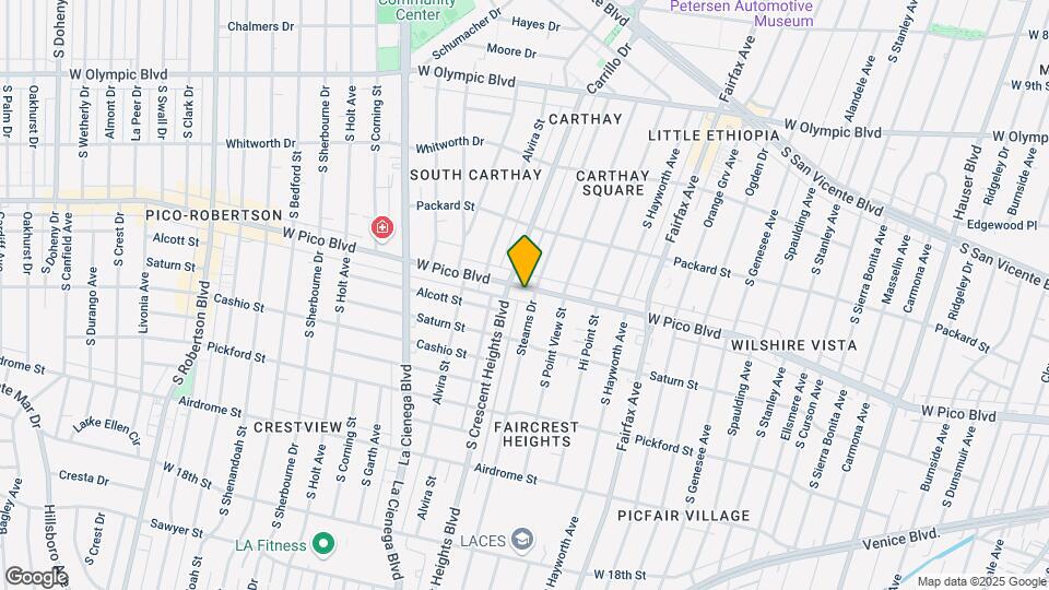 6006-6006 1/2 W Pico Blvd Map and Location Details