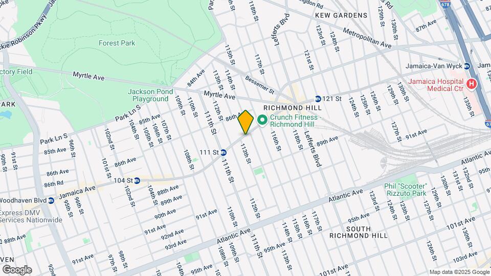 113-10 Jamaica Ave Map and Location Details