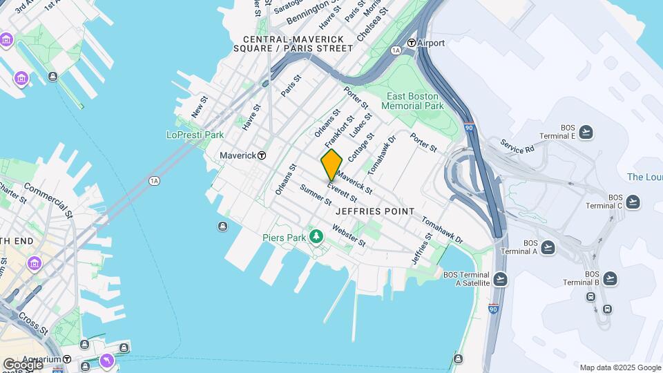65 Everett St, Unit 1 Mapa y Detalles de la Ubicación