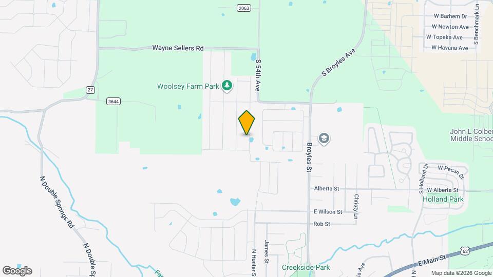 329 N Mojave St Map and Location Details