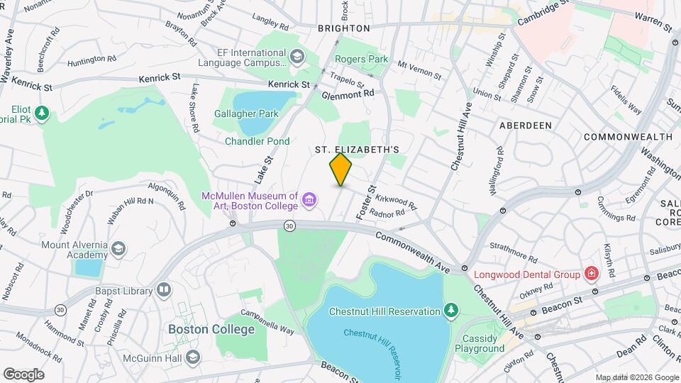 40 Greycliff Rd Map and Location Details