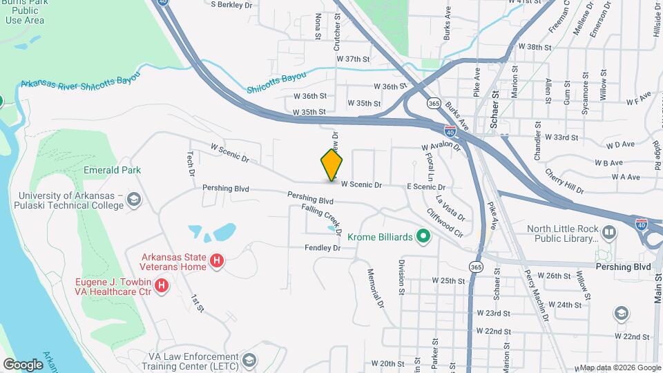 400 W Scenic Dr Map and Location Details