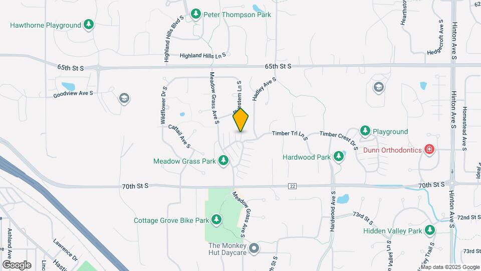 6764 Meadow Grass Ln S Map and Location Details