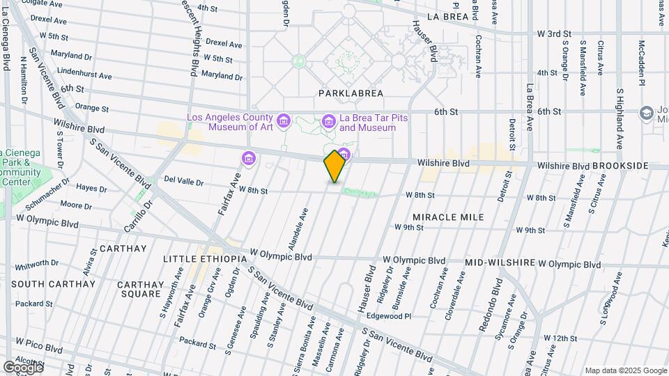 Wilshire Embassy Apartments Mapa y Detalles de la Ubicación