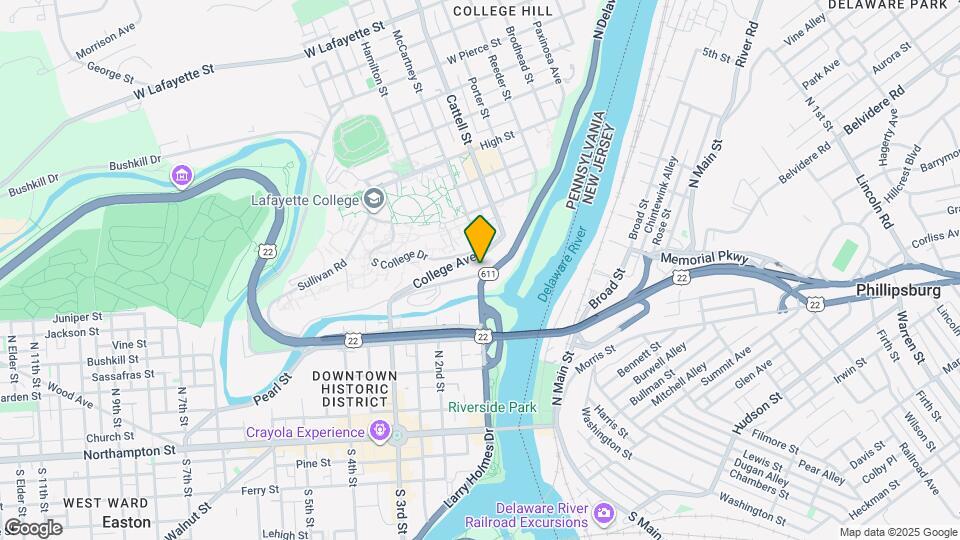 8 N Delaware Dr Map and Location Details