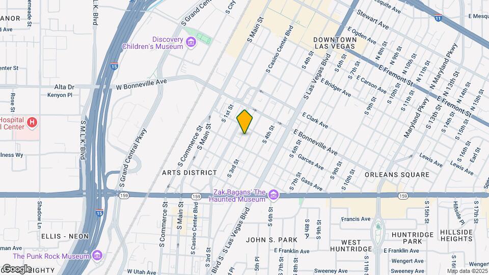 714 S 3rd St Map and Location Details