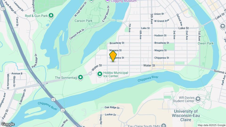 820 Water St Map and Location Details
