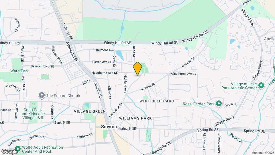 2584 Old Roswell Rd Map and Location Details