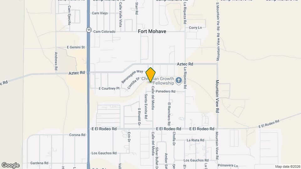 4821 Calle del Media Map and Location Details