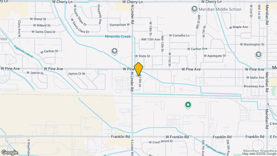 1523 W Switchgrass Ct Mapa y Detalles de la Ubicación