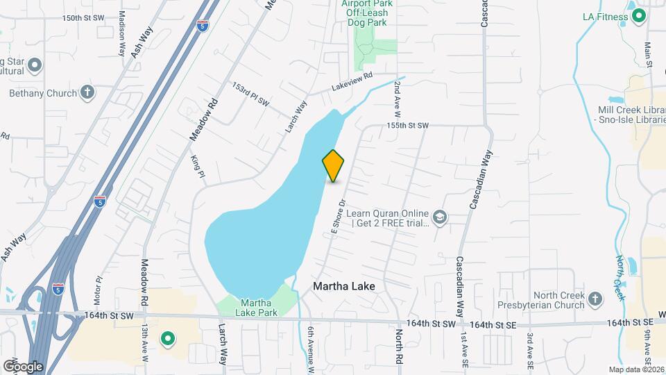 15732 E Shore Dr Map and Location Details