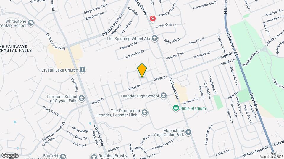 2600 Lost Mine Tr Map and Location Details