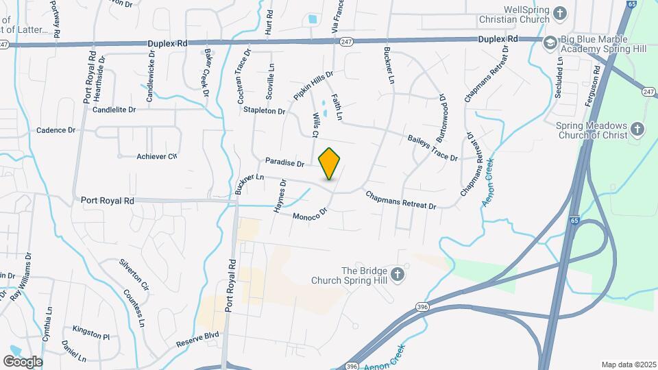 2971 Buckner Ln Map and Location Details