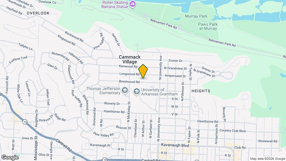 6204 Brentwood Rd Map and Location Details