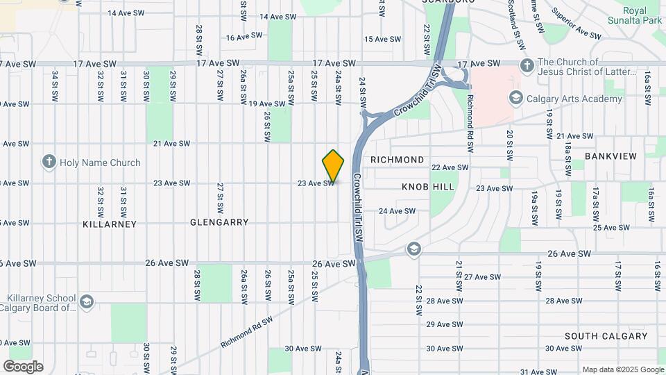2403 24A St SW Map and Location Details